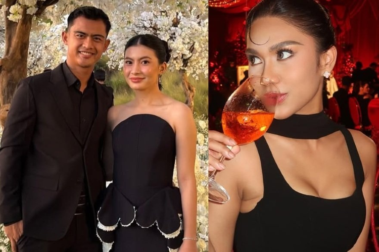 Arhan Gandeng Inka, Azizah Hadiri Resepsi Jennifer Coppen dan Justin Hubner Seorang Diri