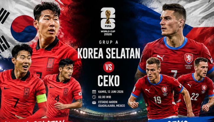 Preview Piala Dunia 2026: Korea Selatan vs Ceko, Duel Dua Kuda Hitam Grup A
