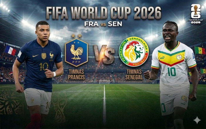 Prediksi Prancis vs Senegal: Mbappe Jadi Andalan, Les Bleus Diunggulkan Menang