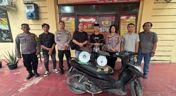 Diduga Curi Timbangan, Seorang Pemuda Dibekuk di Siantar