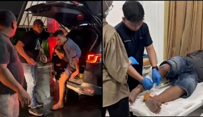 Dor! Kaki Duo Maling Spesialis Ganjal ATM Ditembak Polisi