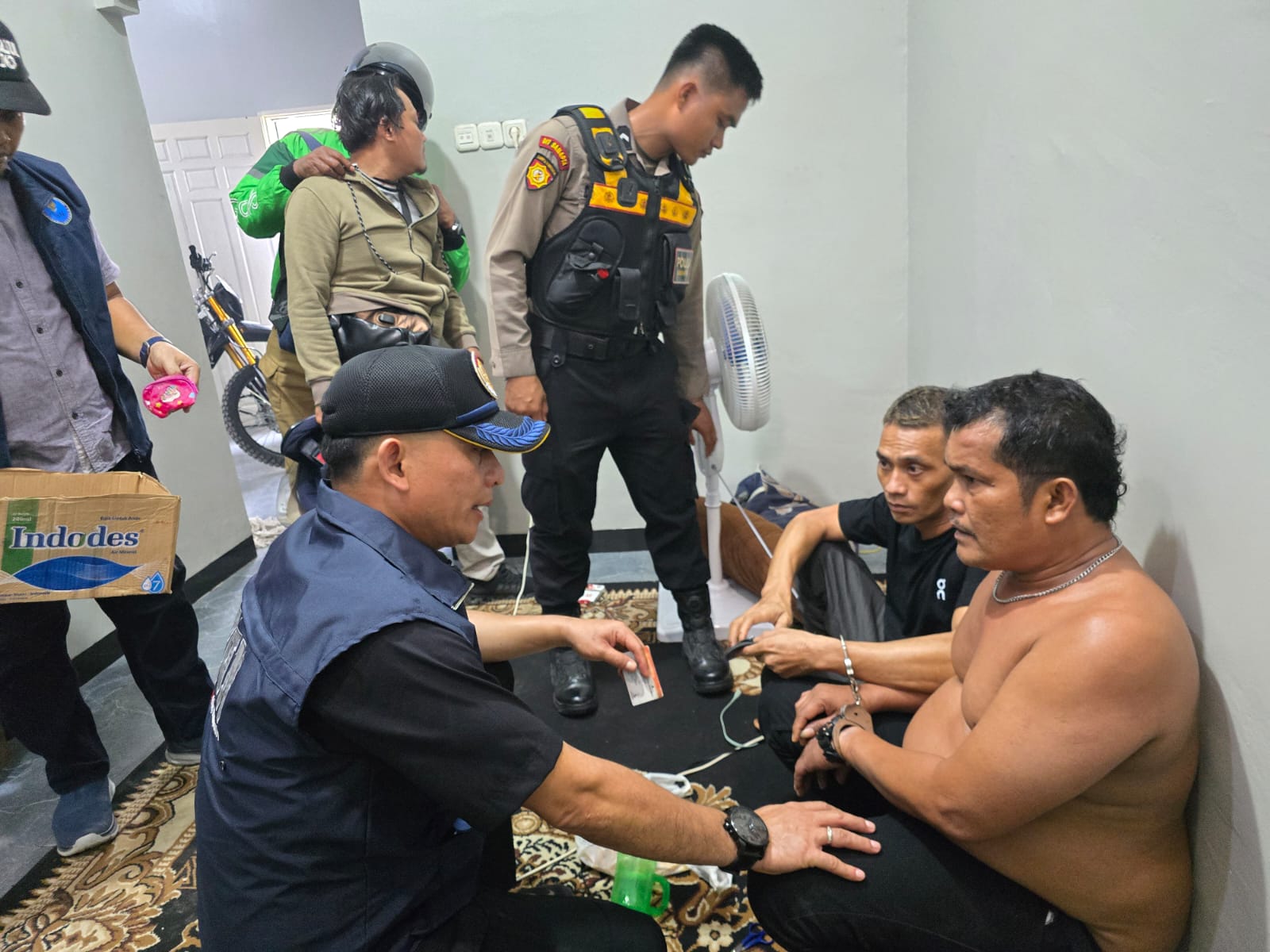 Kampung Narkoba Percut Sei Tuan Digulung Aparat, 16 Orang Dibawa untuk Pemeriksaan