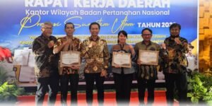 kantah simalungun sabet 3 penghargaan kinerja dari bpn sumut