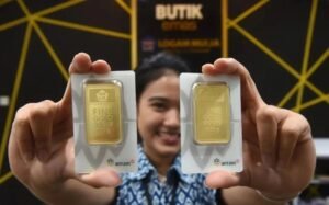 harga emas antam naik rp90.000, cetak rekor tertinggi sepanjang masa