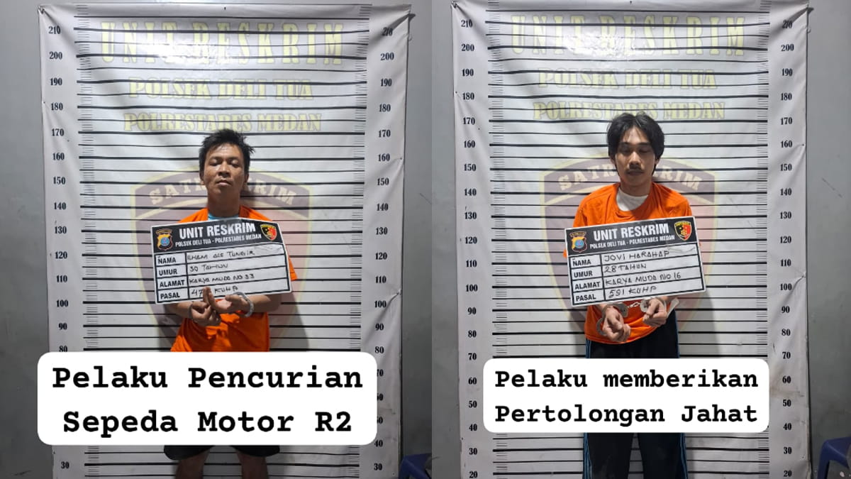 Motor Korban Dijual Murah, Dua Pencuri Ditangkap, Penadah Masuk DPO