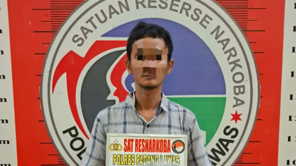 Operasi Senyap Polisi di Pasar Sibuhuan, Terduga Pengguna Sabu Dibekuk Saat Keluar Rumah
