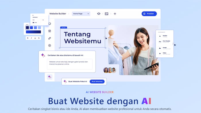 AI Website Builder, Solusi Praktis Buat Website untuk Pemula