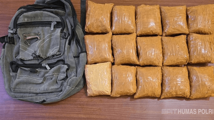 Polisi Gagalkan Peredaran 15 Kg Heroin di Sumatera Utara, Satu Pelaku Ditangkap
