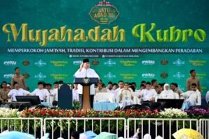prabowo tegaskan nu berperan strategis jaga persatuan bangsa