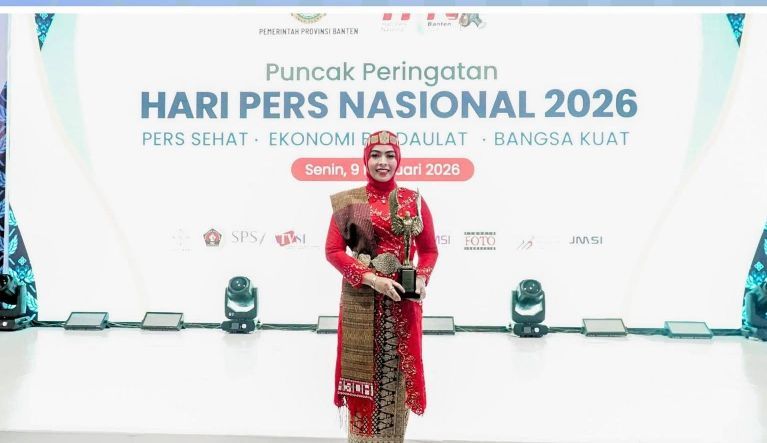 Bupati Labuhanbatu Terima Anugerah Kebudayaan PWI Pusat di Puncak HPN 2026