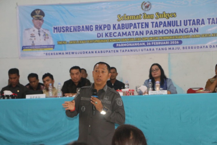 Bupati Taput Tegaskan Tiga Fokus Pembangunan, Parmonangan Jadi Sentra Kemenyan