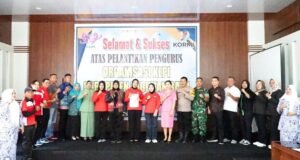 dilantik, pengurus klpi dan perbafi labuhanbatu