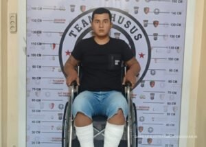 pernah bakar motor polisi, pemanah misterius belawan tumbang saat dibekuk