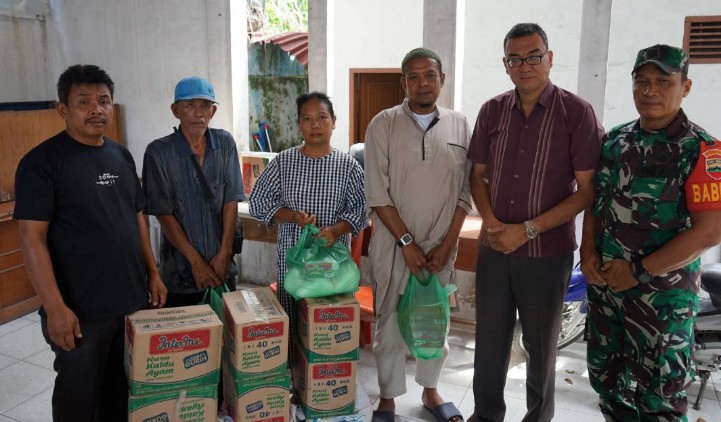 Pemko Siantar Salurkan Bantuan untuk 30 KK Korban Puting Beliung