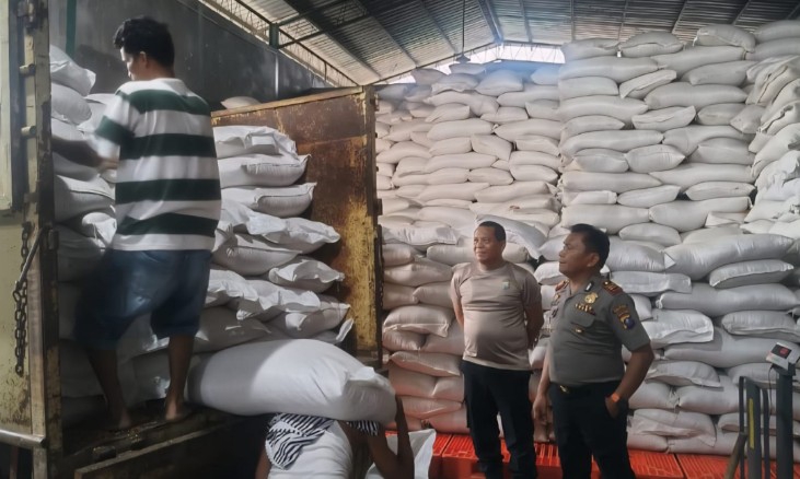 Jaga Ketahanan Pangan, Polres Tebing Tinggi Kirim 10 Ton Jagung ke Gudang Bulog Siantar