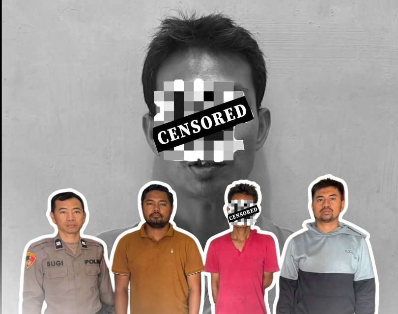 aniaya dua perempuan, pria 42 tahun ditangkap beberapa jam setelah laporan