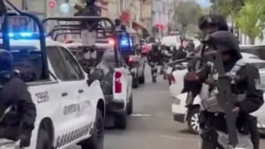 jenazah bos narkoba el mencho tiba di mexico city, dijaga ketat aparat