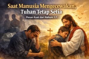 di saat manusia mengecewakan, tuhan tetap setia