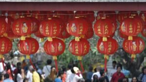 makna hidangan imlek dan filosofi logo imlek nasional 2026 tahun kuda api