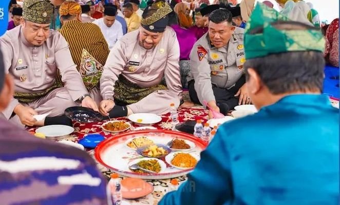 bupati batu bara pimpin kenduri mogang dan mandi balimau sambut ramadhan 1447 h