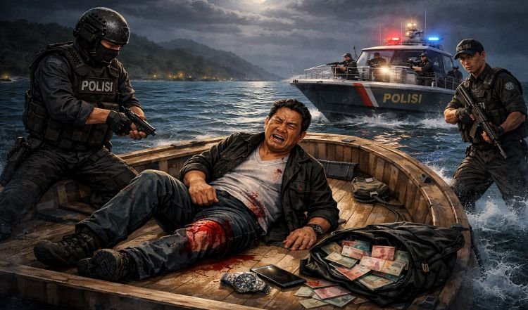 dibekuk di laut, ko erwin gagal kabur ke malaysia