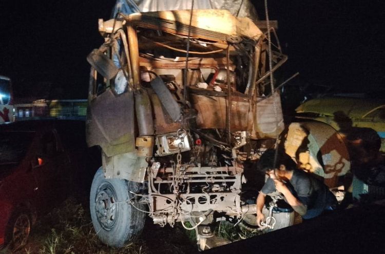 Kecelakaan Beruntun 5 Kendaraan di Simalungun, Pemotor Tewas