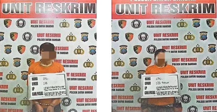 curi n-max mahasiswa di tanjungbalai, pasangan sejoli dibekuk dari tempat persembunyian