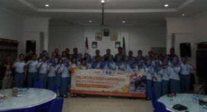 bupati taput apresiasi mahasiswa stis dalam pendataan r3p pascabencana
