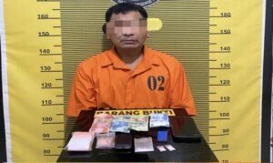 residivis narkoba kembali diciduk, 3,76 gram sabu disita di pondok batu tapteng