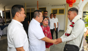 medali emas sea games 2025 antarkan riyan ke jamuan walikota