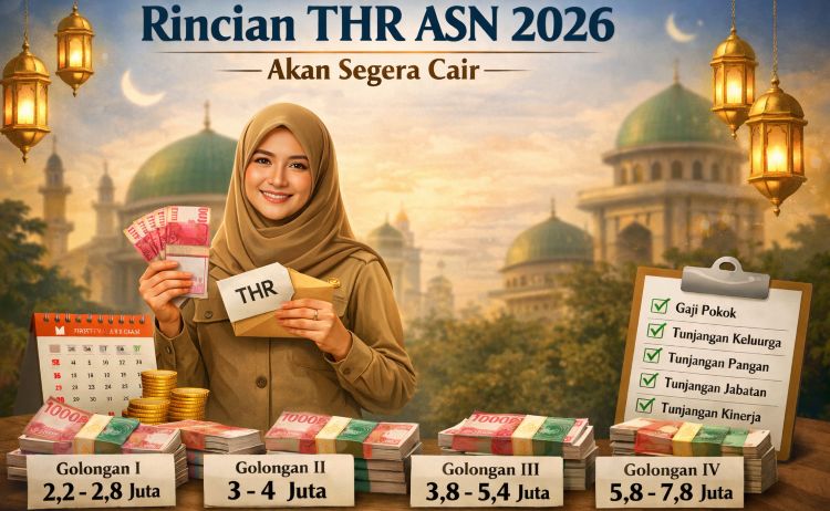 Ini Rincian Komponen THR ASN 2026 yang Akan Segera Cair