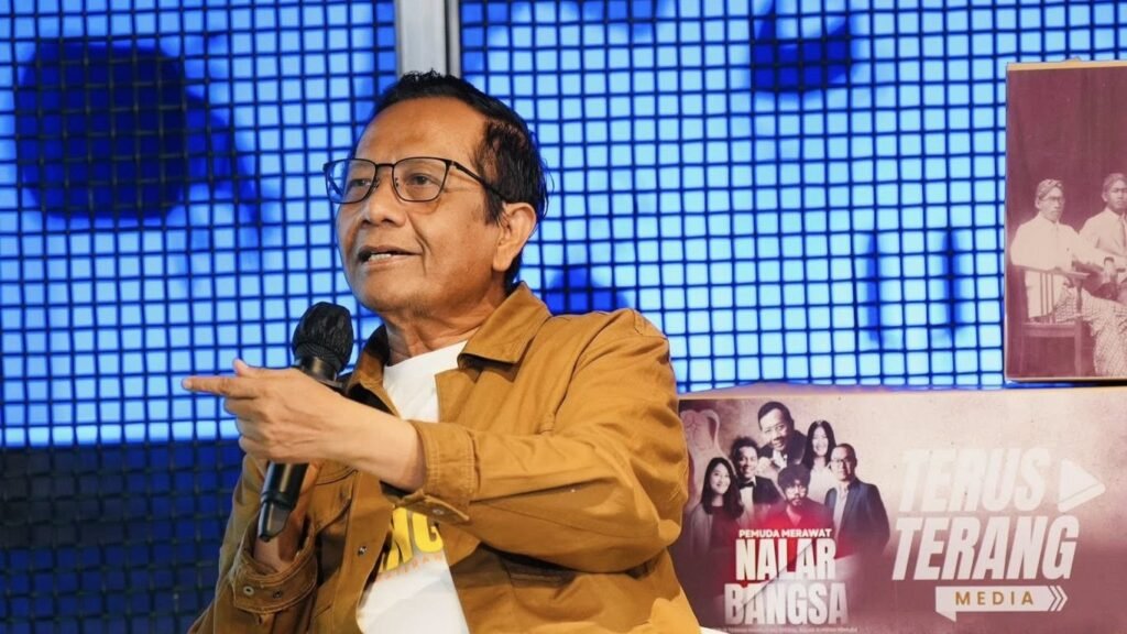 mahfud md: polisi sedang dibedah habis oleh masyarakat