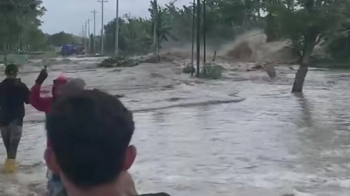 Tanggul Jebol, Banjir Besar Rendam 34 Desa di Grobogan, Ribuan KK Terimbas