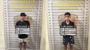 nyaris bentrok! dua remaja dicegat warga, polisi sita panah beracun di percut