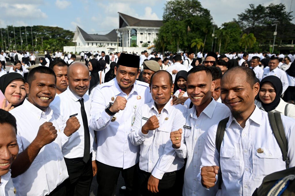 gubernur sumut cairkan thr dan gaji guru honor mulai jumat ini