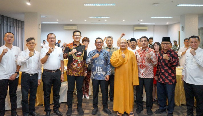 Mahabudhi Sumut Resmi Dilantik, Pemko Medan Sambut Positif