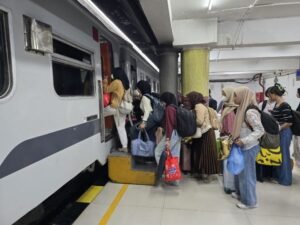 puncak arus balik lebaran 2026, 15 ka di sumut penuh 100 persen
