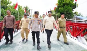 bupati baharuddin siagian ikuti peluncuran jembatan garuda, dorong akses dan ekonomi batu bara