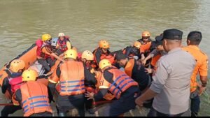 satu korban hanyut di sungai silau asahan ditemukan