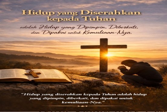 mengasihi tuhan dengan penyerahan diri total: makna dan penerapannya