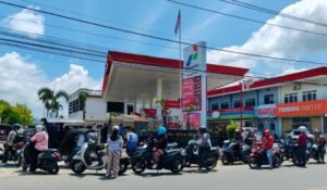 stok bbm di siantar aman, warga diimbau tidak panik