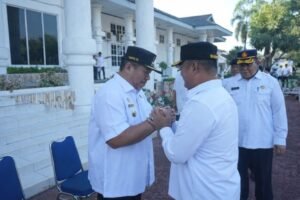 kehadiran asn pemkab asahan capai 98 persen usai lebaran