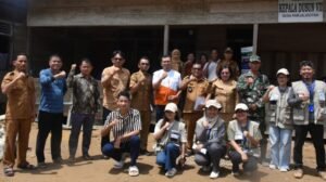 kolaborasi pemkab tapteng, wvi dan yeu hadirkan air bersih untuk warga parjalihotan