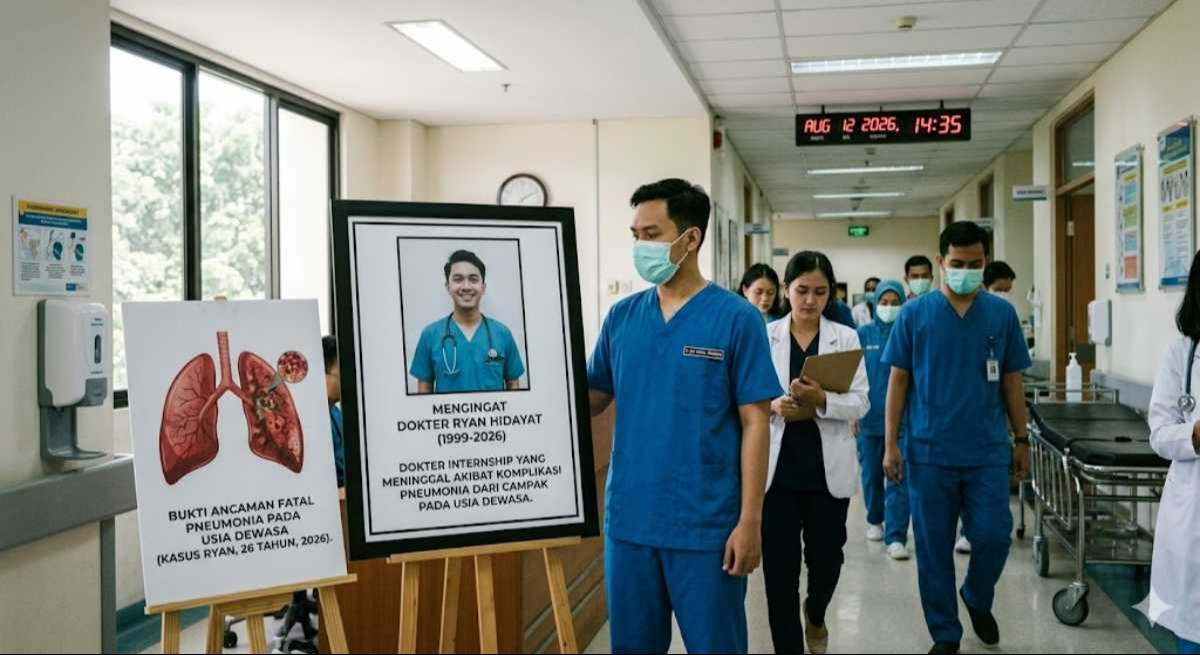 Dokter Internship Meninggal di Cianjur Diduga Campak dengan Komplikasi Pneumonia Kemenkes Buka Suara
