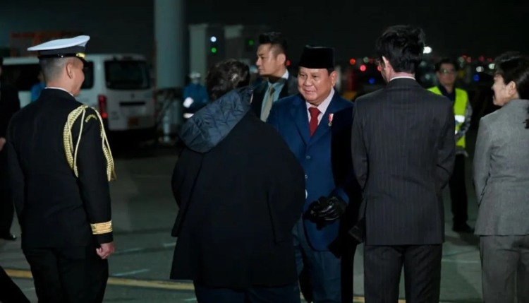 Prabowo Tiba di Tokyo, Perkuat Kerja Sama Indonesia dan Jepang