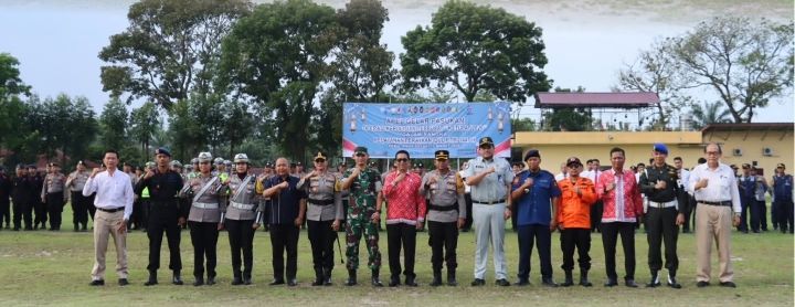 Kapolres Pematangsiantar Pimpin Apel Operasi Ketupat Toba 2026 untuk Pengamanan Idulfitri