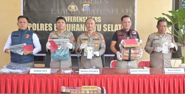 awal 2026, polres labusel bongkar 23 kasus narkoba dan tekan kriminalitas