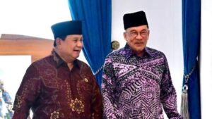 prabowo subianto dan pm anwar ibrahim bahas geopolitik dan isu strategis global