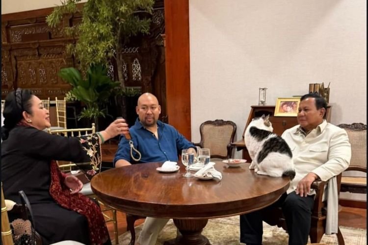 prabowo unggah momen bersama titiek soeharto dan didit jelang lebaran 2026