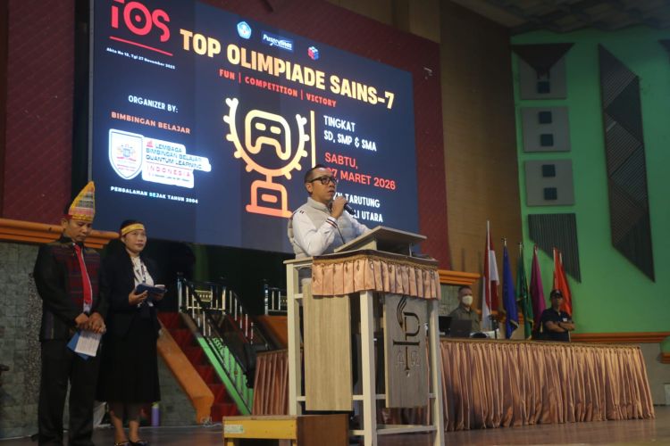 Bupati Taput Buka TOP Olimpiade Sains VII, 3.211 Pelajar Tapanuli Raya Ikut Berkompetisi